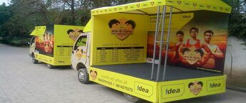 Mobile Van Advertising in Ajmer, Best Advertising in Mobile Van Ajmer, Rajasthan TATA Ace Mobile Van Branding